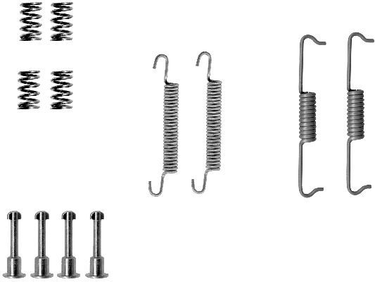 HELLA PAGID Tarvikesarja, seisontajarru 8DZ 355 201-871